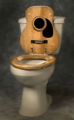 خرید صندلی توالت آکوستیک گیتار |  هدیه موسیقی |  تازگی موسیقی |  -
