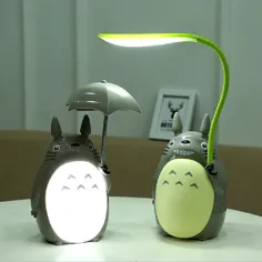 چراغ میز شارژی Totoro برای دکوراسیون منزل کودکان و نوجوانان