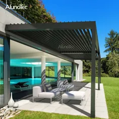 آلاچیق Sunshade Metal سفارشی ضد آب برای وندا