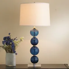 لامپ میز شیشه ای بازیافتی