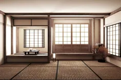 اتاق خالی به سبک ژاپنی