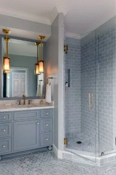 60 ایده برتر دوش گوشه ای - طراحی داخلی حمام