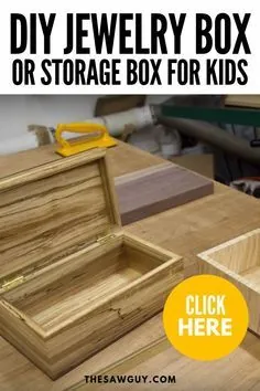 چگونه یک جعبه چوبی کوچک برای جواهرات و وسایل کوچک برای کودکان درست کنیم - پسر اره