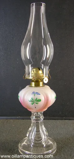 Hand Lamp Oil Lamp حدود سال 1905 - عتیقه جات چراغ روغن