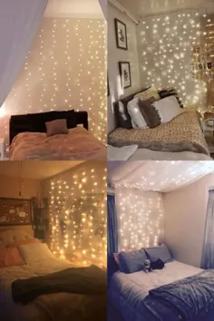اکنون چراغهای رشته ای Fairy را برای دکوراسیون اتاق خواب دنج بخرید