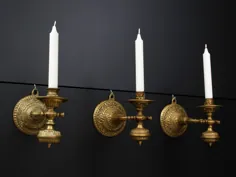 شمع دارهای تزئینی Vintage چند منظوره به عنوان دارندگان شمع دیواری |  اتسی