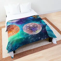 'space and planets' Comforter توسط آگلاویستا