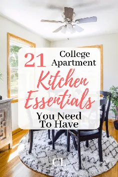 21 ملزومات آشپزخانه آپارتمان کالج |  بهترین کالاهای آشپزخانه آپارتمان کالج