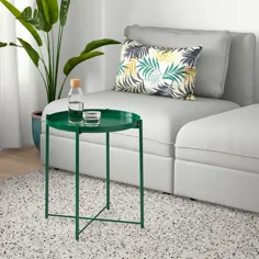 میز سینی GLADOM ، سبز ، 17 1 / 2x20 5/8 "- IKEA