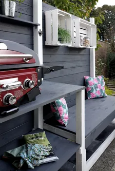 Terrassenverschönerung: Chill- und Grillplatz mit Sichtschutz |  DIY