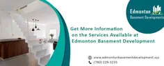 در مورد خدمات موجود در Edmonton Basement Development اطلاعات بیشتری کسب کنید