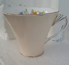 لیوان چای گل گرافتون صورتی گل گلی Bone China Grafton Tea Cup |  اتسی