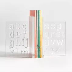 کتابهای حروف الفبا اکریلیک + نظرات |  جعبه و بشکه