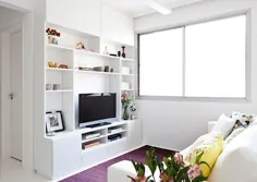 30 ایده اتاق تلویزیون برای خانه های کوچک |  احترام گذاشتن