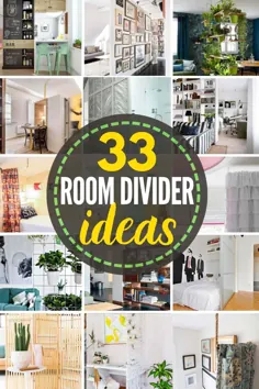 33 ایده RAD برای تقسیم اتاق در اطراف!
