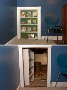 اتاق های مخفی برای کودکان