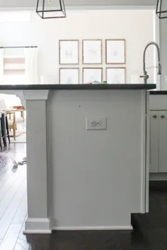 Shiplap Easy + مقرون به صرفه DIY Kitchen Island - Home and Hallow