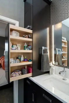 27 ایده حمام برای خانه کوچک با ذخیره سازی ~ Matchness.com
