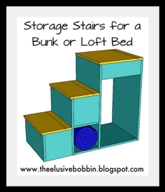 پله های ذخیره سازی برای یک تختخواب سفری یا روتختی