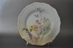 دستمال تزئینی Royal Worcester Hand Decorated 1902 Plate Floral |  اتسی