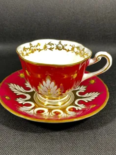 فنجان چای VINTAGE ROYAL CHELSEA & SAUCER