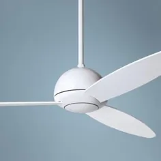 پنکه سقفی سفید 52 "Modern Fan Company Plum Gloss - # U5629 | Lamps Plus