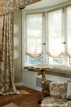 6 ایده برای درمان پنجره در خانه شما