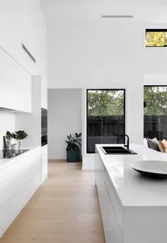 آشپزخانه سیاه و سفید |  طراحی داخلی