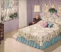 10+ عکس دکوراسیون اتاق خواب شگفت انگیز 1950S