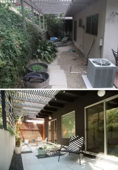 قبل و بعد - این خانه مدرن در لند آنجلس یک بازسازی کامل دریافت کرد