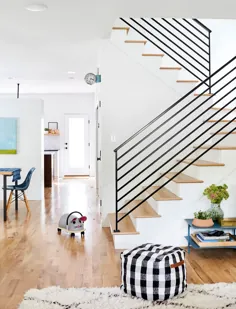 25 ایده نرده راه پله برای بالا بردن سبک خانه شما