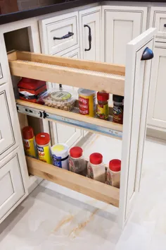 کابینت خانگی وستبری H9 سبک آشپزخانه اضافه کردن در رک ادویه