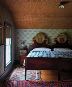 T: مجله سبک NYTimes در اینستاگرام: "#RoomOfDay: در اتاق خواب اصلیThomasChristos Kikis و @ DerekCurl's Andes، N.Y. - طراحی شده توسطBillyCotton - هندی..."