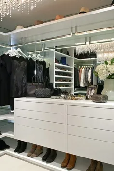 طراح کمد لباس ، لیزا آدامز ، به شما نشان می دهد که چگونه کمد خود را سم زدایی کنید