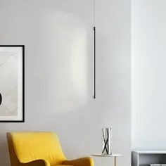 چراغ آویز نوار باریک و روشن LED مدرن 3000K برای اتاق نشیمن مدرن اتاق خواب روشنایی در کنار تخت روشنایی خانه مینیمالیستی