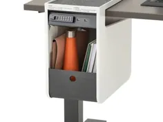کنسول شخصی SOTO برای Under Desk Hanging Storage |  فولاد