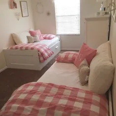 ایده های اتاق خواب کوچک برای تخت های دوقلو |  طراحی Corral