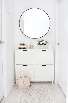 My Hallway Nook Makeover - Adore Home Magazine