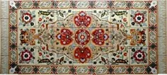 فرش به سبک ایرانی 1 نقاشی دیواری کاشی سانتا باربارا