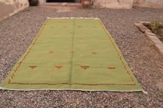 فرش مراکشی سبز ، فرش بربر ، فرش مروکان