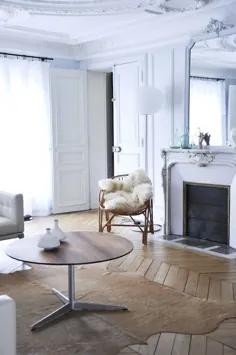 یک آپارتمان بزرگ اما کم ارزش در پاریس - Remodelista