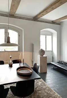 تور خانگی - یک خانه کپنهاگ پر از طرح پرنعمت دانمارکی |  این چهار دیوار