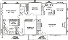 Pinebrook توسط Wardcraft Homes Ranch Floorplan