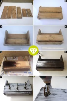 Riciclo mini Pallet: tantissime idee utili utili e e creative per la tua casa!