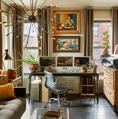 این آپارتمان کوچک بروکلین هنر ، DIY ها و سبک را در هر اینچ فشار می دهد