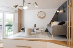 Appartement près de Chantilly: un studio renevé dans le style scandinave