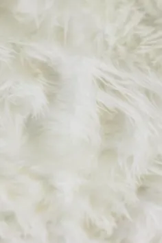 فرش سفید شگ قطبی