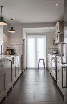 30 ایده زیبا برای طراحی آشپزخانه گالی