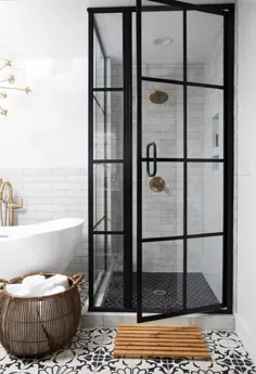 20 ایده مدرن کاشی حمام در خانه و کلبه