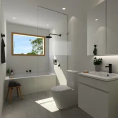 ایده های کامل طراحی حمام بصورت آنلاین در The Blue Space